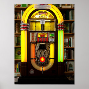 Póster Antique Jukebox