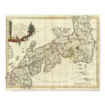 Antique Map of Japan 1785