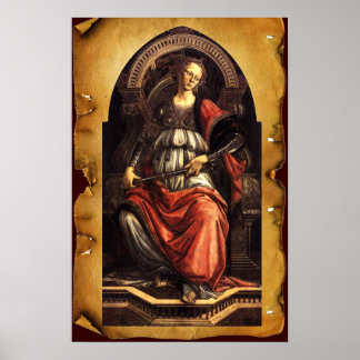PÓSTER ANTIQUE RENAISSANCE TAROTS 11/ FORTITUDE