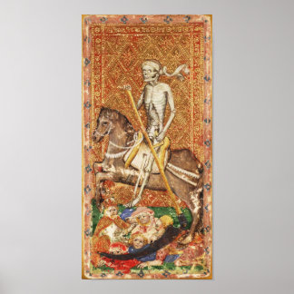 PÓSTER ANTIQUE RENAISSANCE TAROTS 13 / MUERTE