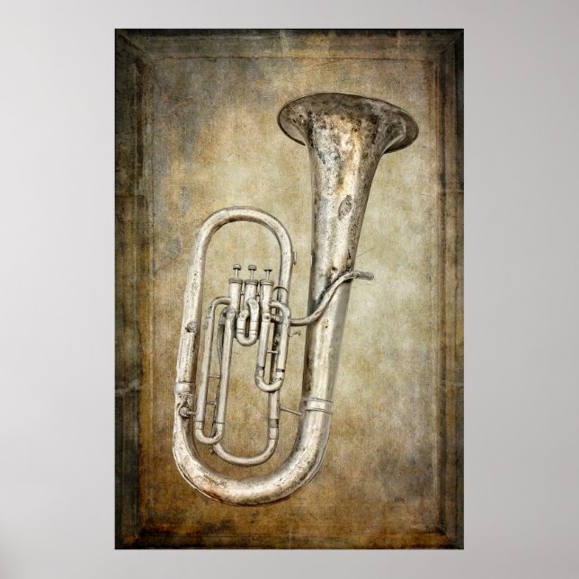 PÓSTER ANTIQUE TUBA (Frente)