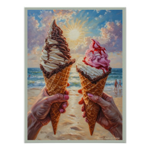 Póster Antojos Costeros