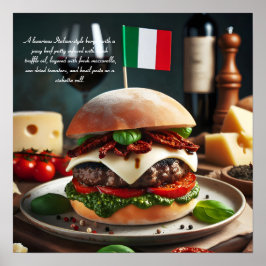 Póster Antojos milaneses: Tesoro de trufa