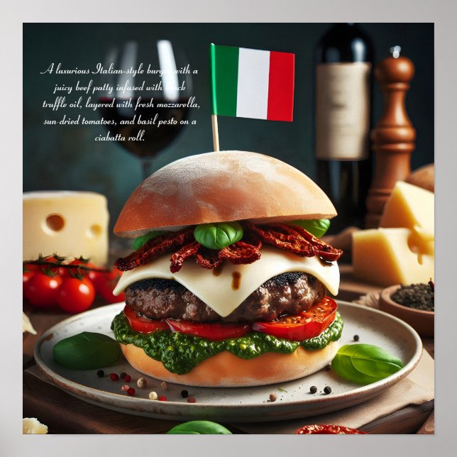 Póster Antojos milaneses: Tesoro de trufa (Frente)