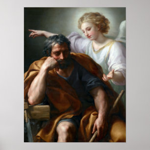 Póster Anton Raphael Mengs El sueño de San José