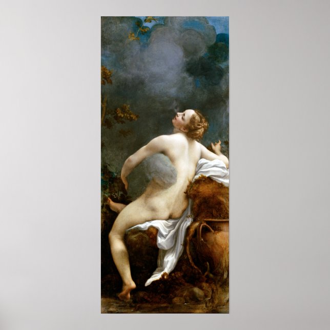 Póster Antonio Allegri, Correggio Jupiter e Io (Frente)
