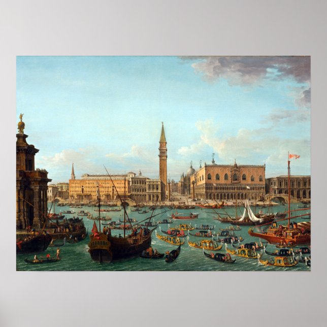 Póster Antonio Francesco Lodovico Joli El saludo (Frente)