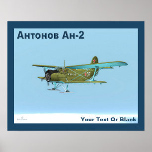 Póster Antonov An-2