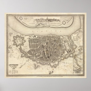 Póster Antwerp, Belgium