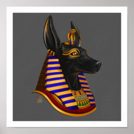 Póster Anubis: Dios de los muertos