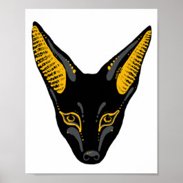 Póster Anubis Jackal Art Poster
