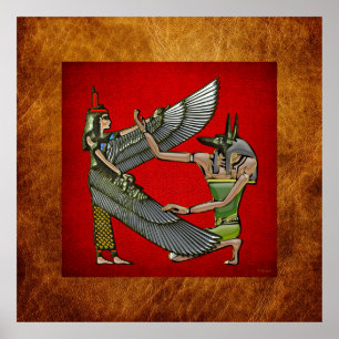 Póster Anubis & Nut