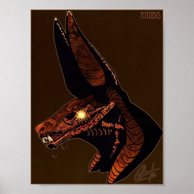 Póster Anubis Poster (Frente)