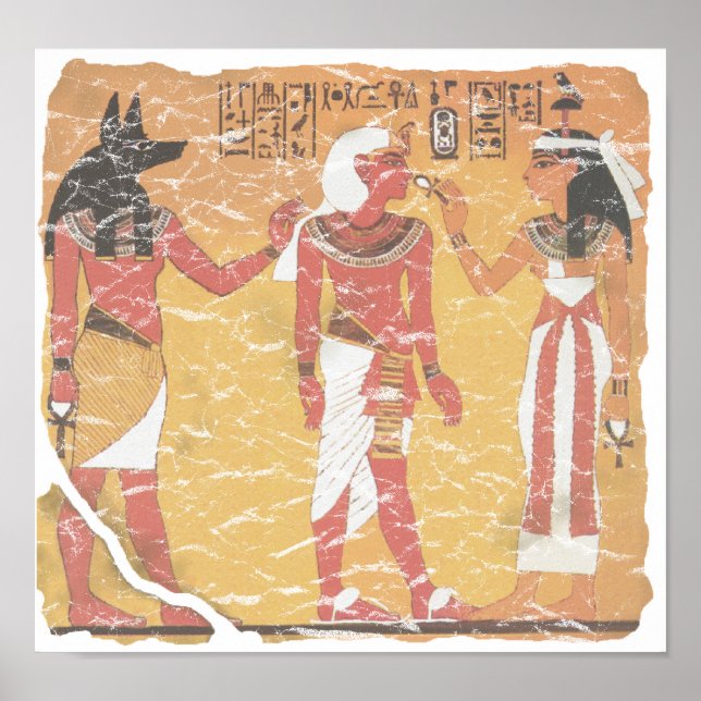 Póster Anubis, Tut, Osiris (Frente)