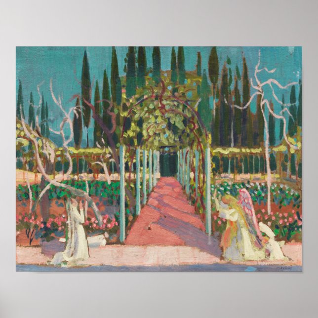 Póster Anunciación (1907) (Frente)