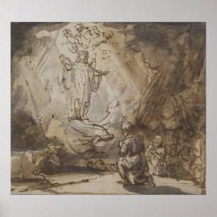 Póster Anunciación a los Pastores