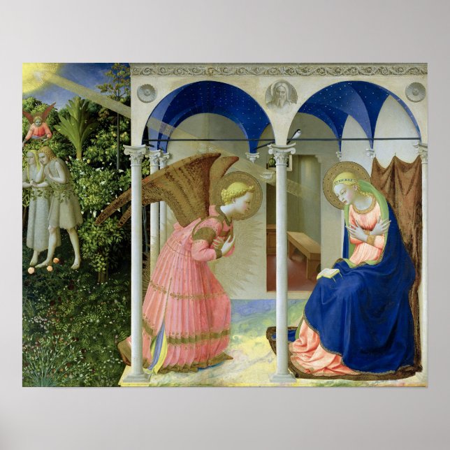 Póster Anunciación, c.1430-32 (Frente)