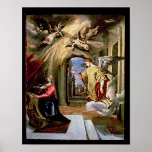 Póster Anunciación, c.1570-73