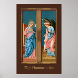Póster Anunciación de F. Lippi (M 038)