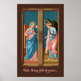 Póster Anunciación de F. Lippi (M 038)