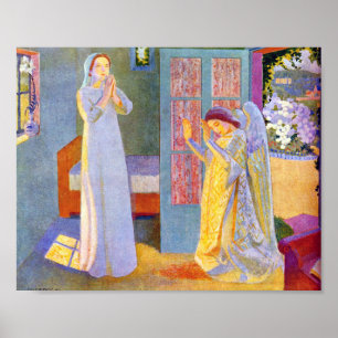 Póster Anunciación, Maurice Denis
