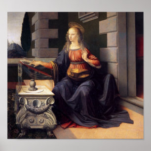 Póster Anunciación - Virgen
