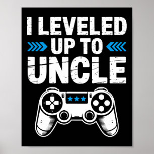 Póster Anuncié Embarazo en Uncle Gamer Gaming Me Subí de
