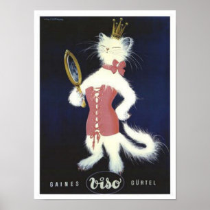 Póster Anuncio de bronce vintage