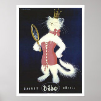Póster Anuncio de bronce vintage