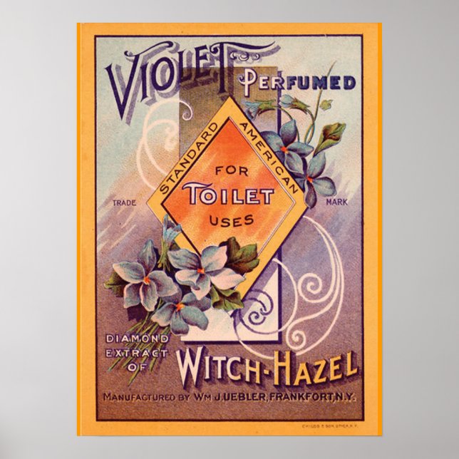 Póster Anuncio de bruja vintage-Hazel (Frente)