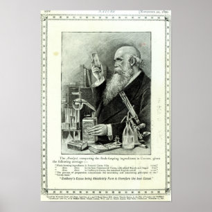 Póster Anuncio de "Cadbury's Cocoa"