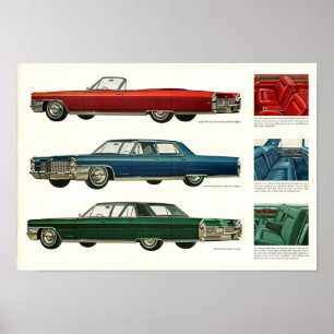 Póster Anuncio de Cadillac Prestige de 1965