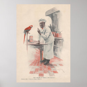 Póster Anuncio de cereales de 1921