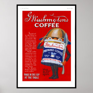 Póster Anuncio de cosecha poster 1919 Café