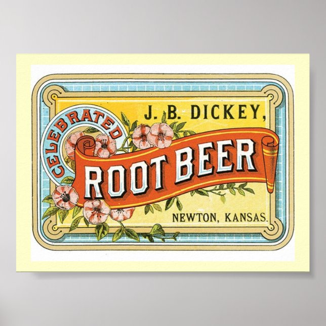 Póster Anuncio de época (Frente)