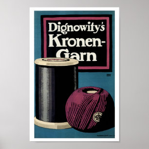 Póster Anuncio de Kronengard Yarn