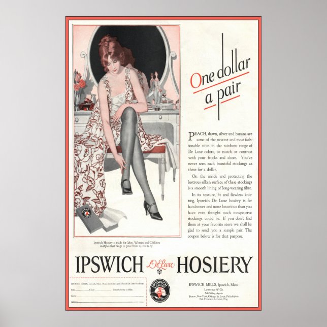 Póster Anuncio de la casa de Ipswich de 1924 (Frente)