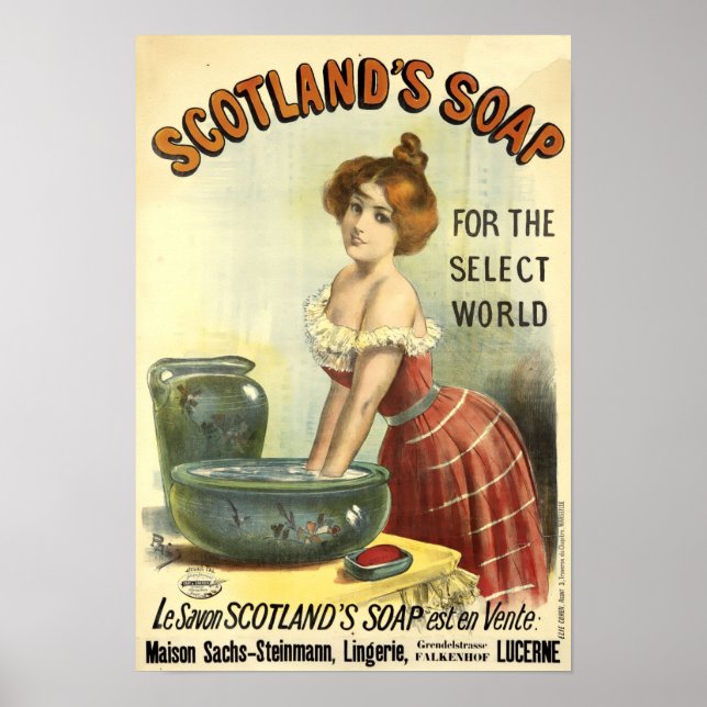 Póster Anuncio de la era victoriana de Jean de Paleologue (Frente)
