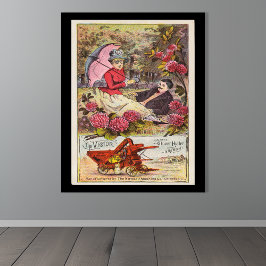 Póster Anuncio de la máquina ventilado Victor Clover