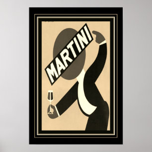 Póster Anuncio de Martini de 1938