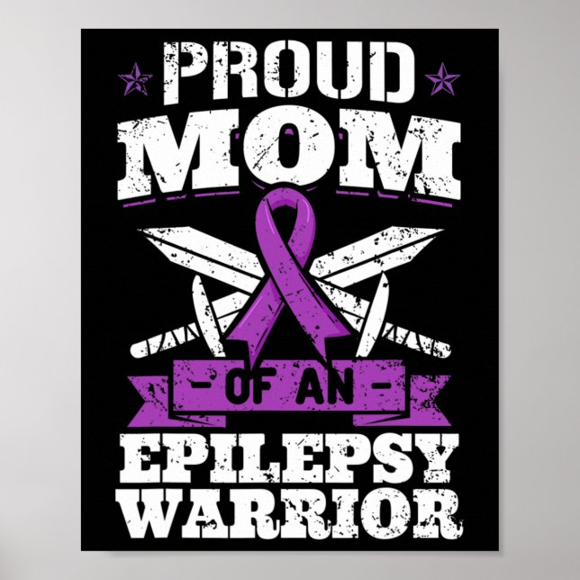 Póster Anuncio de trastorno de incautación epiléptica de  (Frente)