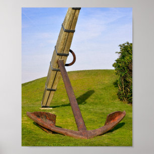 Póster Anuncio marino en Les Sables d'Olonne, Francia