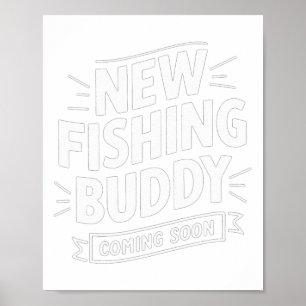 Póster Anuncio Nuevo Amigo de Pesca Próximamente