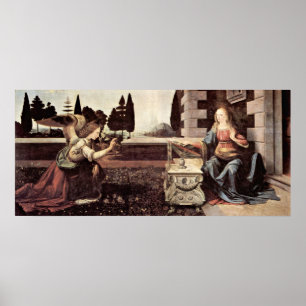 Póster Anuncio por Leonardo di ser Piero da Vinci