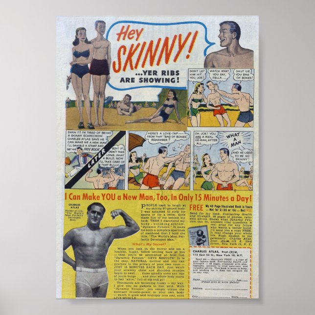 Póster Anuncios de época (Frente)