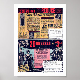 Póster Anuncios de época