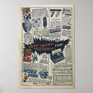 Póster Anuncios de época