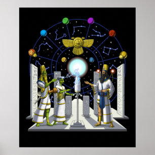 Póster Anunnaki Aliens