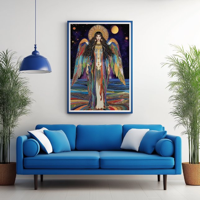 Póster Anunnaki Star Goddess Inanna Art Nouveau (Subido por el creador)