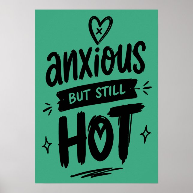Póster Anxious But Hot (Frente)